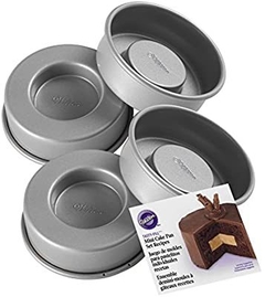 Wilton - Set x2 moldes para torta rellena.