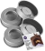Wilton - Set x2 moldes para torta rellena.