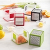 Microplane - Cubo 3 rallados + contenedor