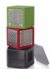 Microplane - Cubo 3 rallados + contenedor - comprar online
