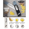 Microplane - Utensilio para jengibre 3 en 1 - Tecno cocina