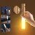Lampara velador de pared magnetica c/sensor recargable - tienda online