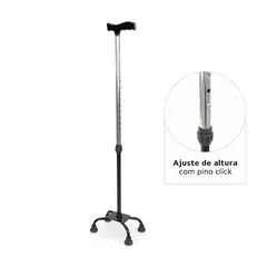 Bengala 4 Pontas com Regulagem de Altura até 90 Kg D9 Dellamed - loja online