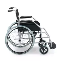 Cadeira de Rodas Dobrável em Aço até 100 Kg D100 Dellamed - comprar online
