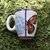 Taza bombe mariposas