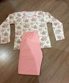 138/ML - Pijama Feminino Moletim Peluciado