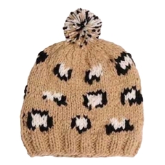 Gorro ANIMAL PRINT CAMEL