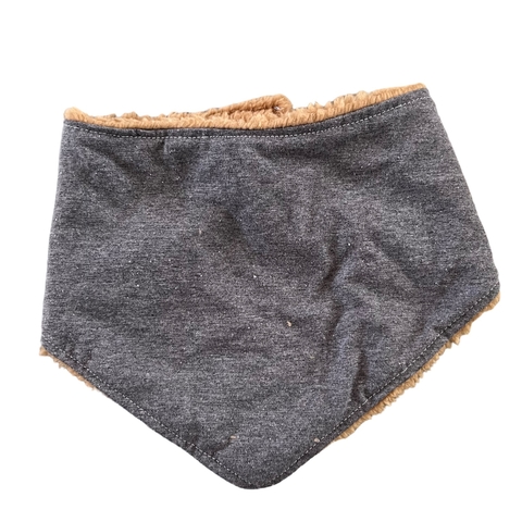 Bandana de abrigo con corderito GRIS MEDIO
