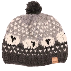 Gorro ARTESANAL OVEJAS GRIS
