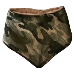 Bandana abrigo con corderito CAMUFLADA