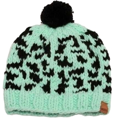 Gorro ARTESANAL MANCHAS AGUAMARINA