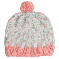 Gorro PUNTITOS ROSA