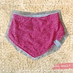 Babero Bandana Print Rosa