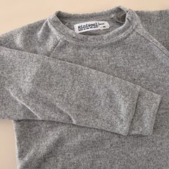 Sweater liviano PEDRO Gris melange en internet