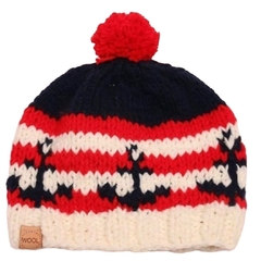 Gorro ARTESANAL ANCLAS RAYADO
