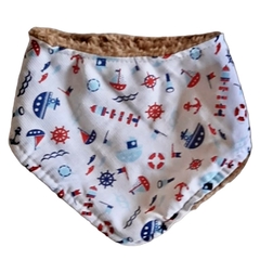 Bandana abrigo con corderito MARINERO DE COLORES