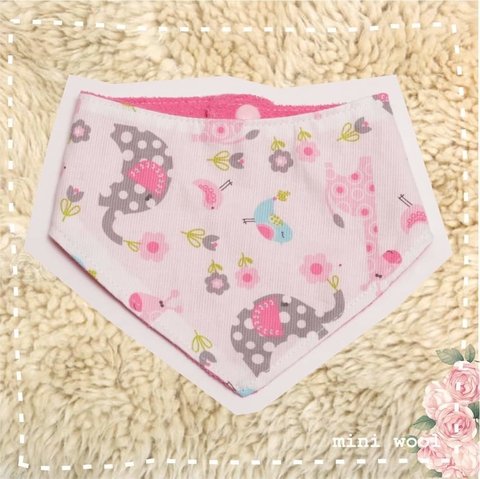 Babero Bandana con Animalitos