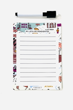 Lista de pendientes imantado