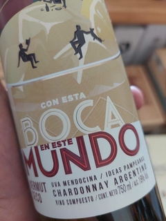 VERMUT CON ESTA BOCA EN ESTE MUNDO -SECCO