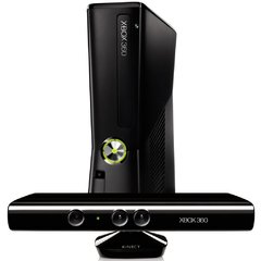 XBOX 360 Slim 4gb C/ Kinect + Controle S/ Fio + 5 Jogos aleatórios na internet