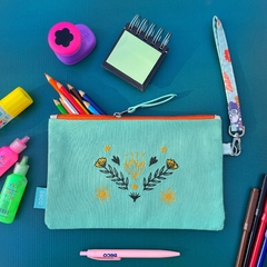 NECESER XL + NECESER CLÁSICO + SOBRE CLÁSICO AQUA ORANGE - BECO