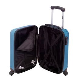 Mala de Viagem Bordo 4 Life 4 com rodas 360 - Azul - loja online