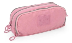 Estojo Triplo Crinkle Rosa Up4You - Luxcel