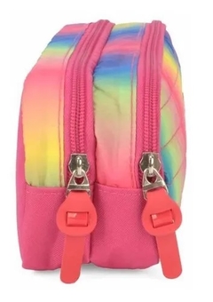 Estojo Duplo Tie Dye Neon Up4You - Luxcel na internet