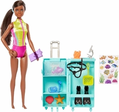 Boneca Barbie Bióloga Marinha com Acessórios - Mattel