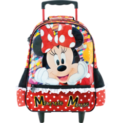 Mochila com Rodinhas Minnie 14" 8921 - Xeryus