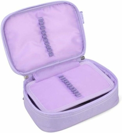 Estojo Escolar Liso Up4You Ref.46507 Lilás Luxcel na internet