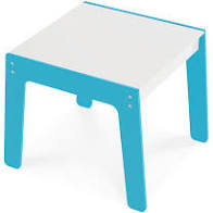 Mesinha Infantil Azul de Madeira - Junges