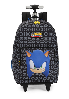 Mochila com Rodinhas Sonic The Hedgehog - Luxcel