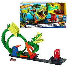 HDP03 HOT WHEELS CITY PISTA EPICA DO DRAGAO - comprar online