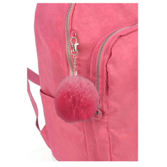 Mochila com Rodinhas Rosa Escuro Up4You - Luxcel - DecorToys Presentes & Brinquedos