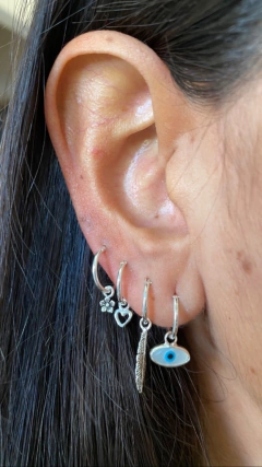 Argollita Eye Nacar XL - comprar online