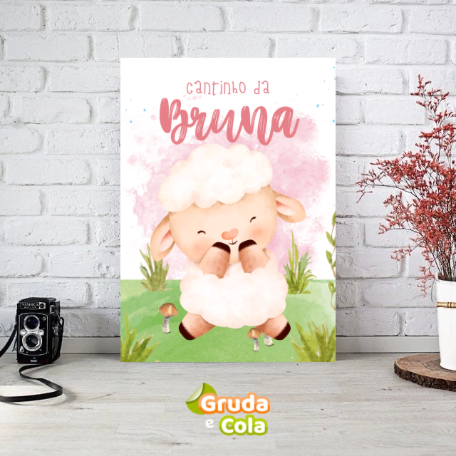 Placa cantinho da (personalize)