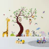 Adesivo De Parede Infantil Zoo Safari Girafa Regua De Altura II - comprar online