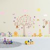 Adesivo de Parede Infantil Tom Pastel + Regua de Crescimento