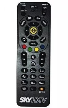 Controle Sky Hd Para Hd Funciona Como Controle Universal Tmb