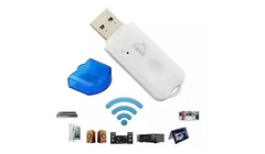 Adaptador Receptor Bluetooth Usb Pendrive Carro Musica