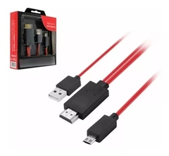 Cabo Vídeo Hdmi Usb Espelha Imagem Monitor Samsung S3 S4 S5 na internet