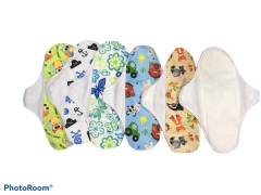 toallas ecologicas femeninas tela bambu y pul - comprar online