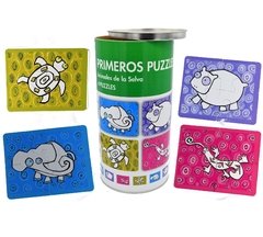Primeros Puzzles - Rompecabezas 4 Piezas - Chanchitos Pochocleros