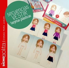 Tarjetas Plasticas Secuencias - Vestir
