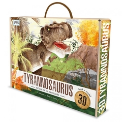 Libro + Maqueta 3D Dinosaurio - Chanchitos Pochocleros