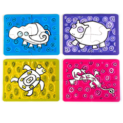 Primeros Puzzles - Rompecabezas 4 Piezas - tienda online