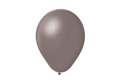 GLOBO PERLADO - 12 PULGADAS COLOR PLATA