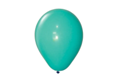 GLOBO PERLADO - 12 PULGADAS COLOR VERDE AGUA