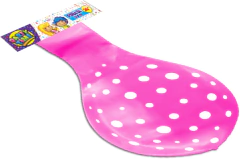 PIÑATA SUPER - LUNAR BLANCO GLOBO FUCSIA - comprar online